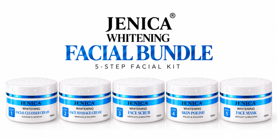 Jenica Whitening Facial Bundle – 5 in 1