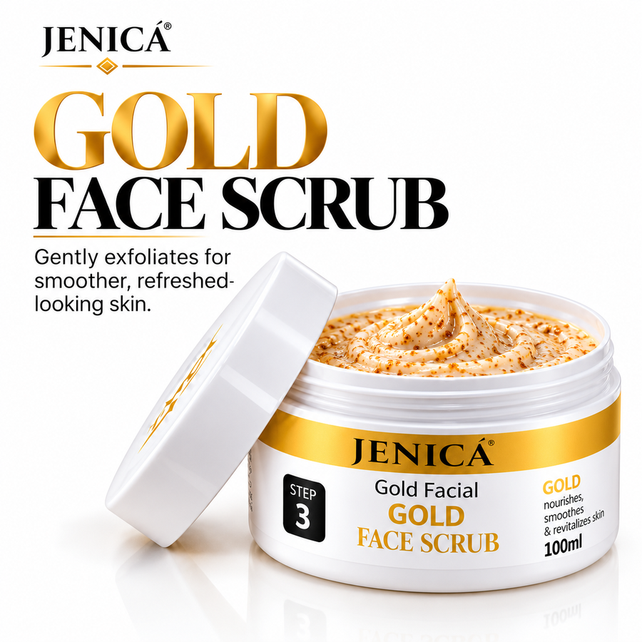 Gold Facial Face Scrub – 100 ml