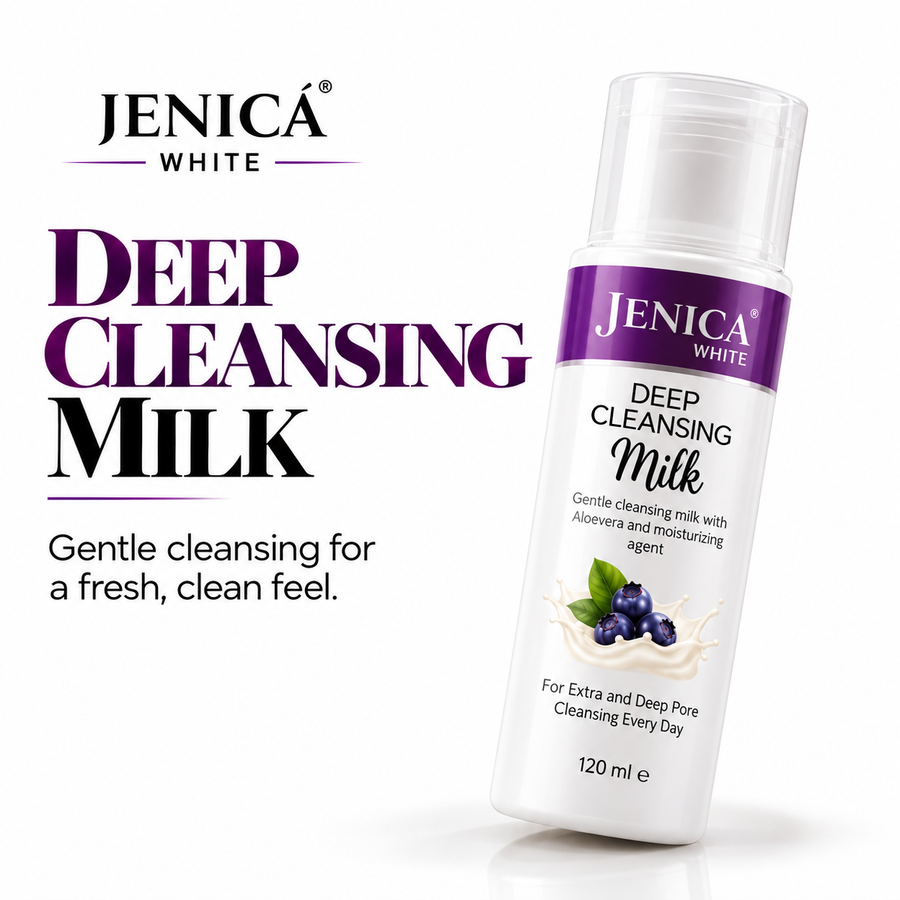 Jenica White Deep Cleansing Milk – 120ml