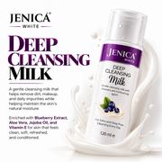 Jenica White Deep Cleansing Milk – 120ml